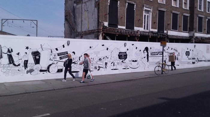 camden lock mural