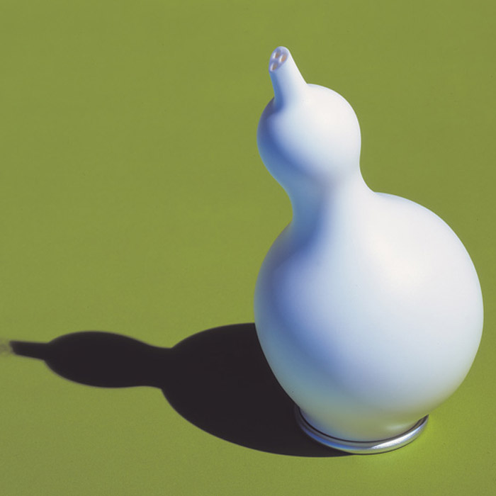 white dip moulded sugar shaker by inflate