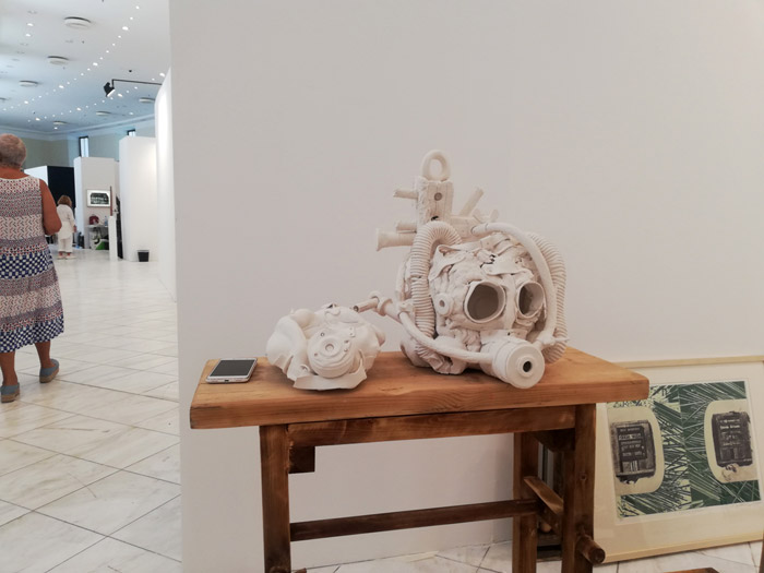 skull sculpture