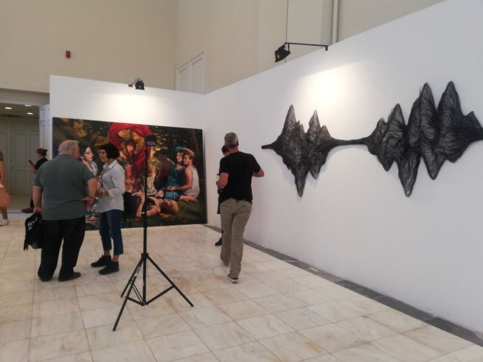 art booth view