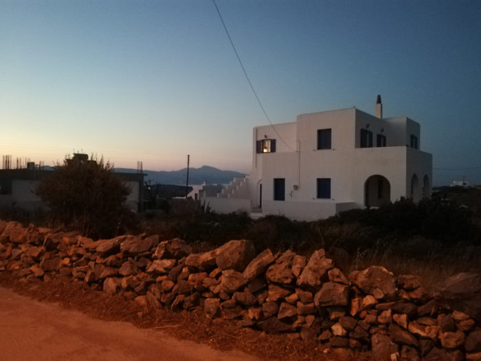 island house in iraklia