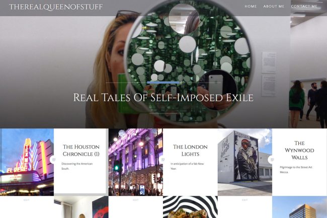 Alexandra Kollaros The Real Queen of Stuff blog