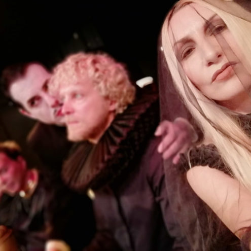 Alexandra Kollaros and Alex Kavvadias Plan B holy taste event