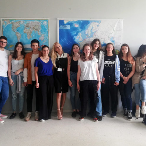 Alexandra Kollaros Moraitis School mentoring