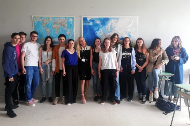 Alexandra Kollaros Moraitis School mentoring