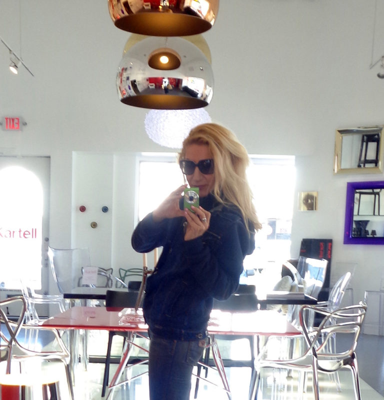 Alexandra Kollaros portrait Kartell Houston