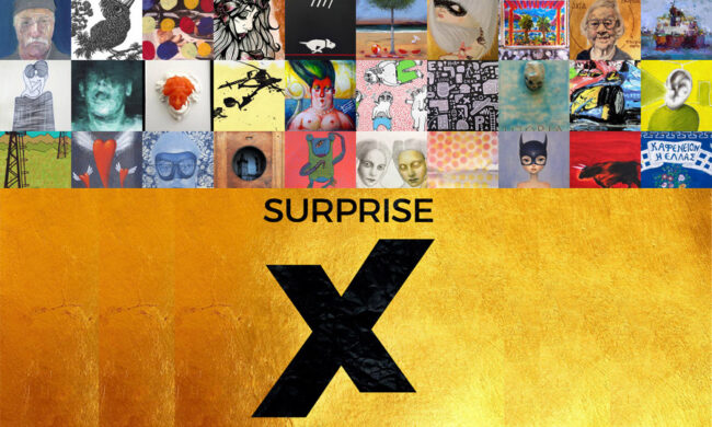 SURPRISE X exhibition logo