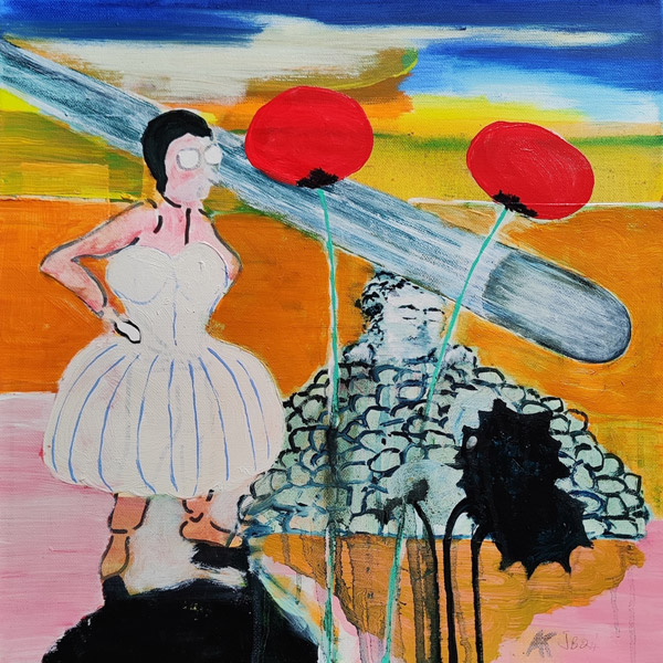 John Bicknell X Alexandra Kollaros, Patras artwork