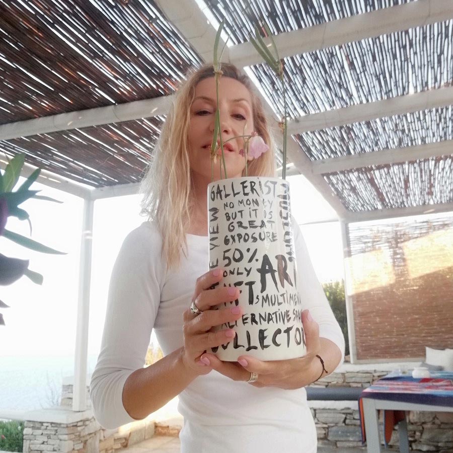 TRA Ceramic Vase - The Art World 1