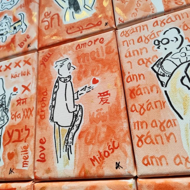 The Love Paintings by Alexandra Kollaros